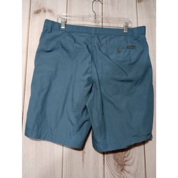Eddie Bauer‎ Shorts Men's 35 Blue Chino - Picture 2 of 5